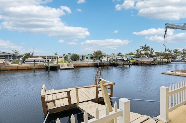 4942 Blue Heron Dr, New Port Richey, FL 34652 - dock with a water view