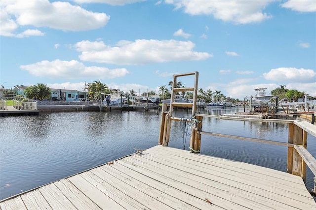 4942 Blue Heron Dr, New Port Richey, FL 34652 - dock area with a water view