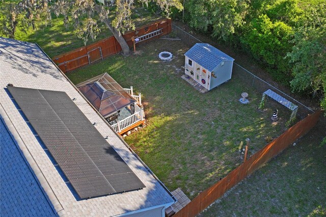 15613 Charmwood Dr, Hudson, FL 34667 - view from above of property