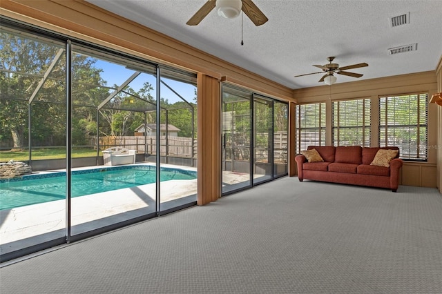 8402 Lake Hill Ct, Spring Hill, FL 34608 - view of unfurnished sunroom