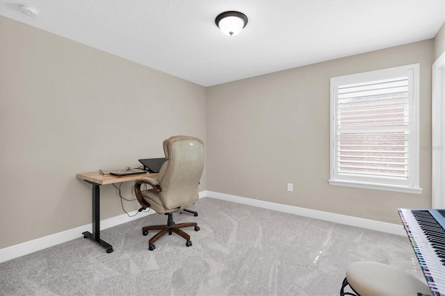 12420 Rangeland Blvd, Odessa, FL 33556 - carpeted home office with baseboards