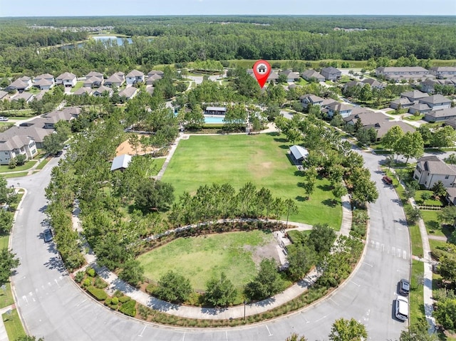 12420 Rangeland Blvd, Odessa, FL 33556 - aerial view of property and surrounding area with a forest and nearby suburban area