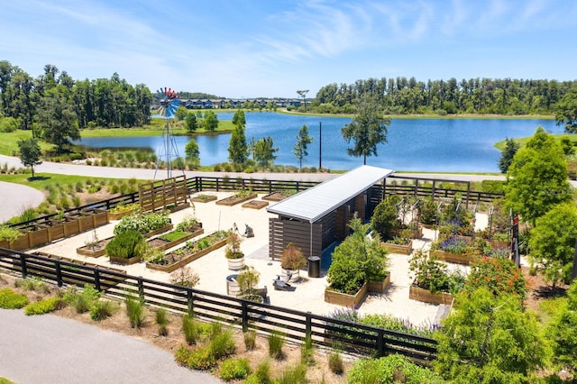12420 Rangeland Blvd, Odessa, FL 33556 - view from above of property with a large body of water