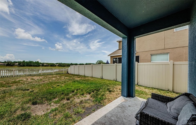 14008 Lugano Ct, Hudson, FL 34669 - view of yard with a patio and a water view