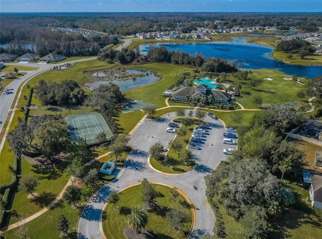 14008 Lugano Ct, Hudson, FL 34669 - aerial view of property's location with a large body of water