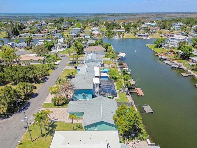 4482 Kingston Dr, Hernando Beach, FL 34607 - aerial view of residential area with a nearby body of water