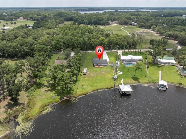 18102 Spencer Rd, Odessa, FL 33556 - aerial overview of property's location featuring a nearby body of water