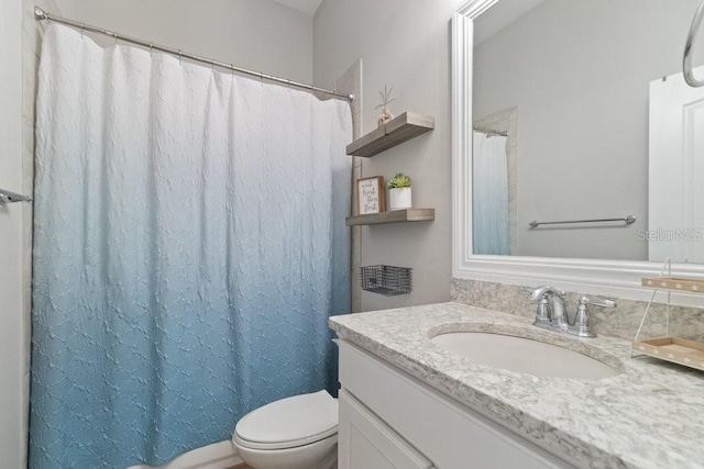 16697 Courtyard Loop, Land O Lakes, FL 34638 - bathroom featuring vanity and a shower with shower curtain