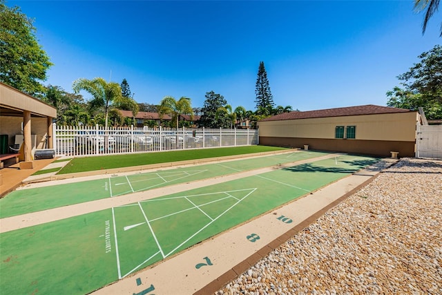 3838 Lanyard Ct Unit B, New Port Richey, FL 34652 - view of property's community featuring shuffleboard