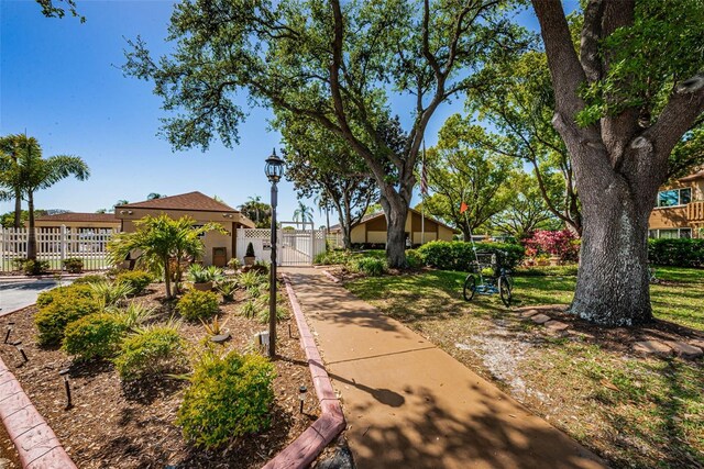 3838 Lanyard Ct Unit B, New Port Richey, FL 34652 - view of property's community featuring a gate