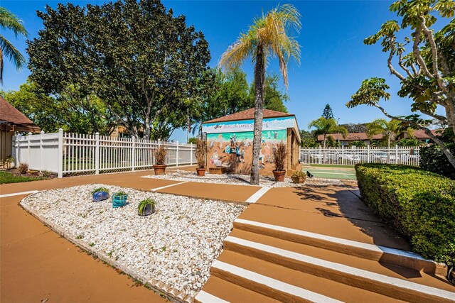 3838 Lanyard Ct Unit B, New Port Richey, FL 34652 - view of yard