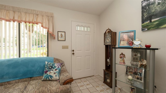 5309 Bayonne Ave, Spring Hill, FL 34608 - entryway featuring light tile patterned flooring