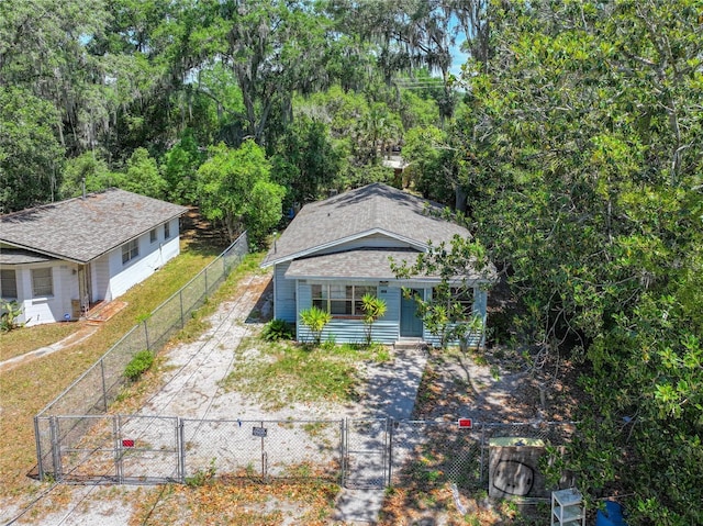1324 SE 4th Ave, Gainesville, FL 32641 - view from above of property