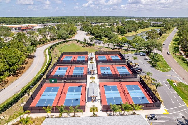 8132 Summersong Ct, Spring Hill, FL 34606 - bird's eye view of a nearby body of water and a tree filled landscape