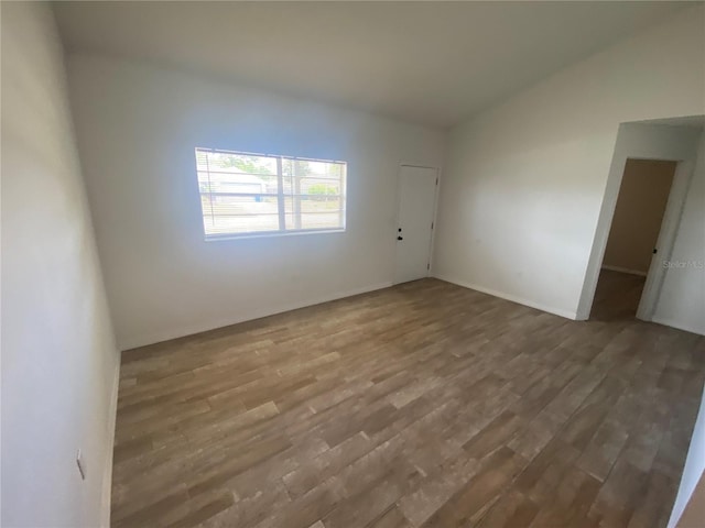 11392 Beechdale Ave, Spring Hill, FL 34608 - spare room featuring wood finished floors