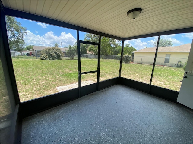 11392 Beechdale Ave, Spring Hill, FL 34608 - view of unfurnished sunroom