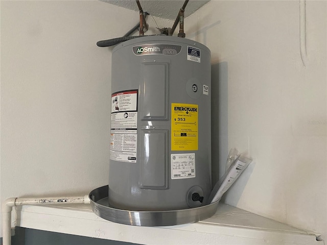 11392 Beechdale Ave, Spring Hill, FL 34608 - utility room featuring water heater