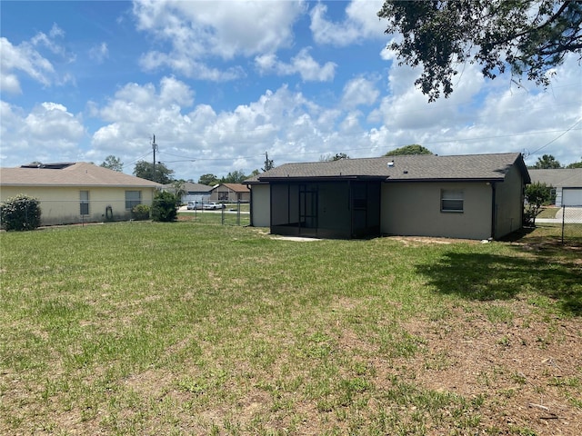 11392 Beechdale Ave, Spring Hill, FL 34608 - view of yard featuring a sunroom
