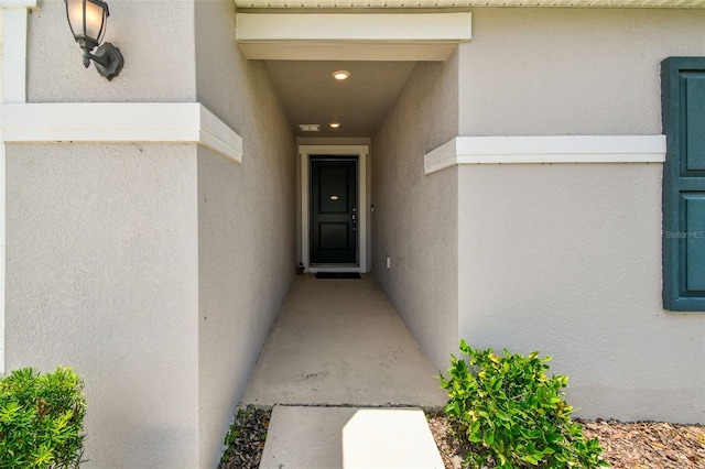 3886 Reflection Dock Dr, Seffner, FL 33584 - entrance to property with stucco siding