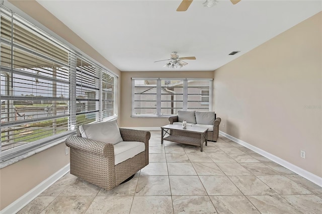 12637 2nd Isle, Hudson, FL 34667 - sunroom / solarium featuring healthy amount of natural light and baseboards