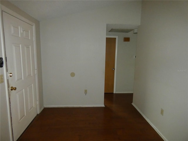 7421 Fairfax Dr, Port Richey, FL 34668 - empty room with baseboards and wood finished floors