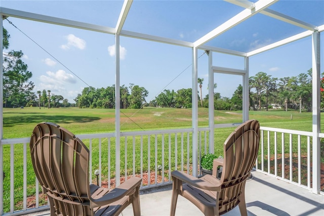 9622 Brassie Ct Unit 9, New Port Richey, FL 34655 - view of sunroom