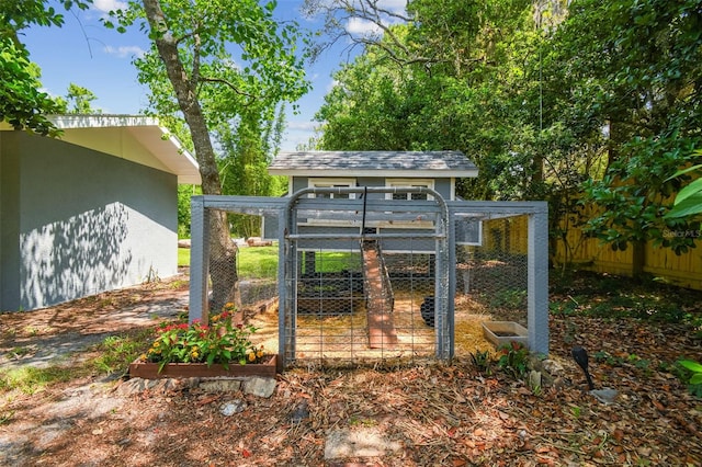 10301 Nina Ct, New Port Richey, FL 34654 - view of poultry coop