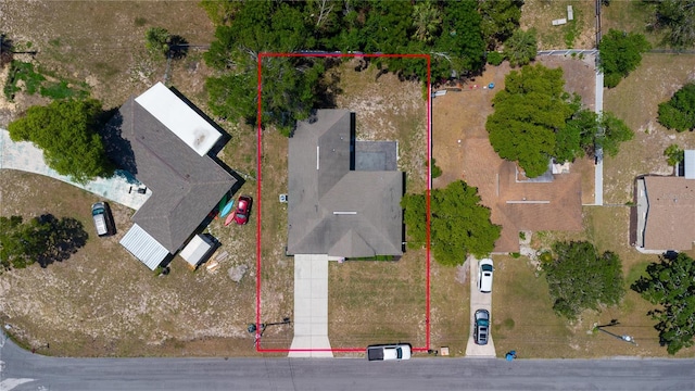 6172 Raleigh St, Spring Hill, FL 34606 - view of property location featuring property boundaries highlighted