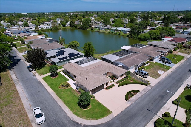 10111 Glen Moor Ln, Port Richey, FL 34668 - aerial view of residential area featuring a nearby body of water