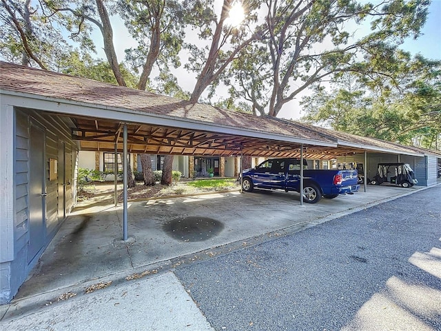 2139 Sea Pines Ct, Spring Hill, FL 34606 - view of covered parking lot