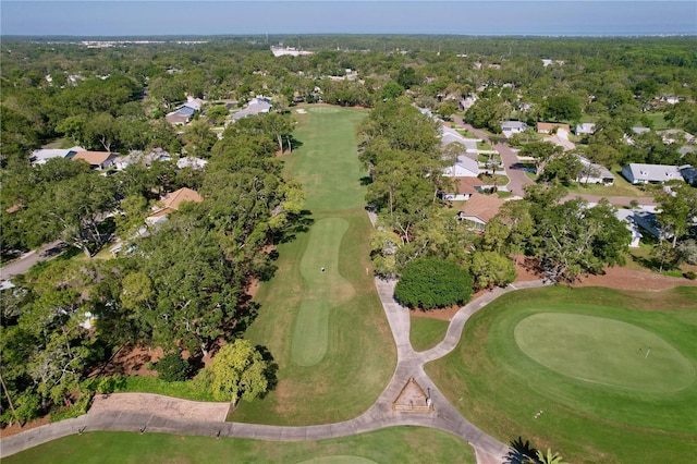 2139 Sea Pines Ct, Spring Hill, FL 34606 - aerial view of property's location featuring a golf course and nearby suburban area