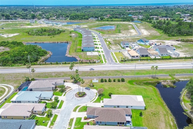 14011 Shoal Dr, Hudson, FL 34667 - aerial view of residential area featuring a nearby body of water