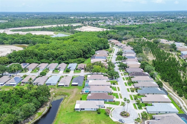 14011 Shoal Dr, Hudson, FL 34667 - aerial view of residential area with a large body of water