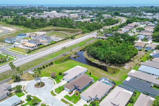 14011 Shoal Dr, Hudson, FL 34667 - view of property location featuring a large body of water and nearby suburban area