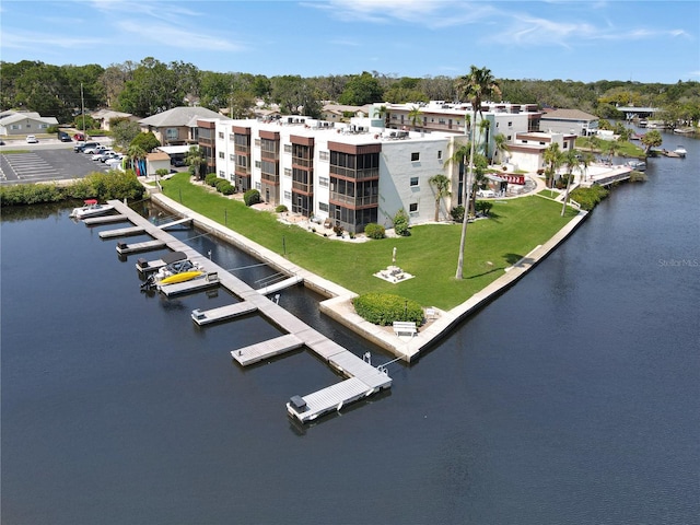 5627 Ferguson Ct Unit 1303, New Port Richey, FL 34652 - aerial view of a nearby body of water and a tree filled landscape