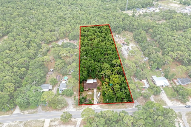 8102 Fort Dade Ave, Brooksville, FL 34601 - view of property location featuring property boundaries highlighted