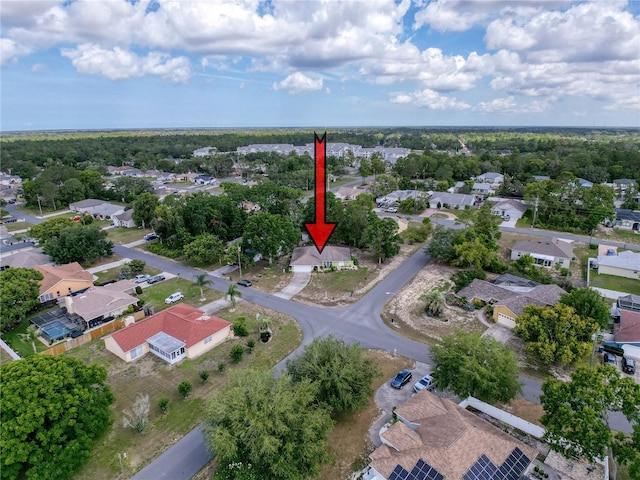 10411 Ireland St, Spring Hill, FL 34608 - aerial perspective of suburban area