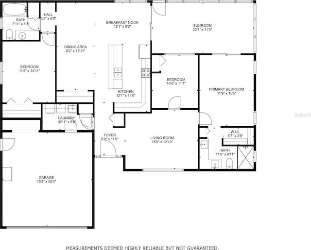 10411 Ireland St, Spring Hill, FL 34608 - floor plan / room layout