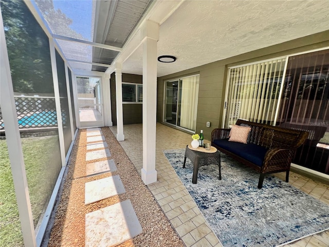 3304 Honeymoon Ln, Holiday, FL 34691 - view of sunroom / solarium