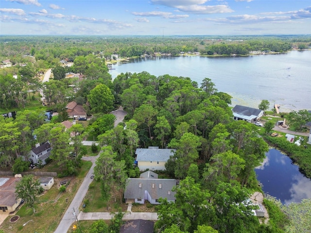 8755 Marigold Dr, New Port Richey, FL 34654 - view of property location with a large body of water and a heavily wooded area