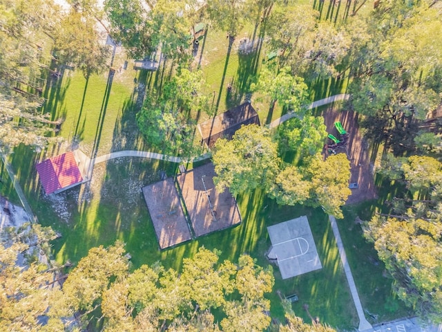8755 Marigold Dr, New Port Richey, FL 34654 - aerial view of property and surrounding area