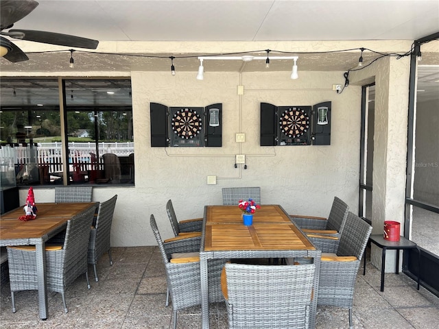 9200 Turnberry Ct, New Port Richey, FL 34655 - view of patio with outdoor dining space