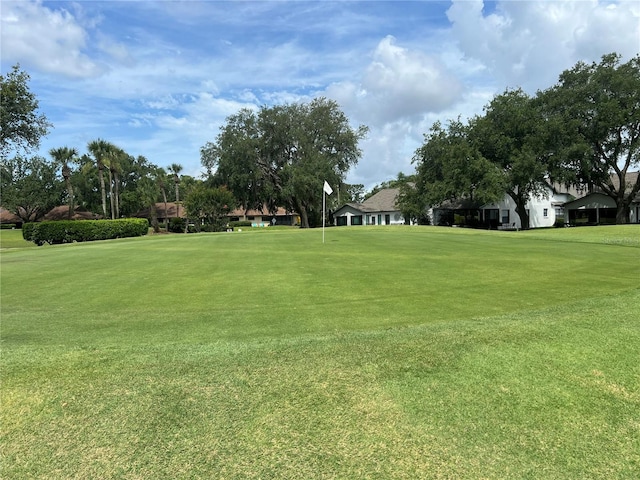 9200 Turnberry Ct, New Port Richey, FL 34655 - view of property's community featuring a lawn and view of golf course
