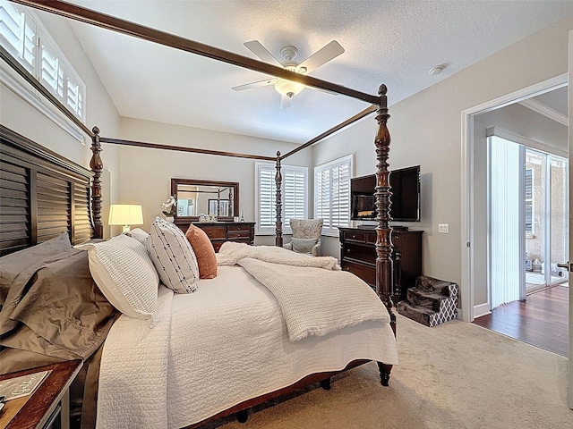 13248 Linzia Ln, Spring Hill, FL 34609 - carpeted bedroom with ceiling fan