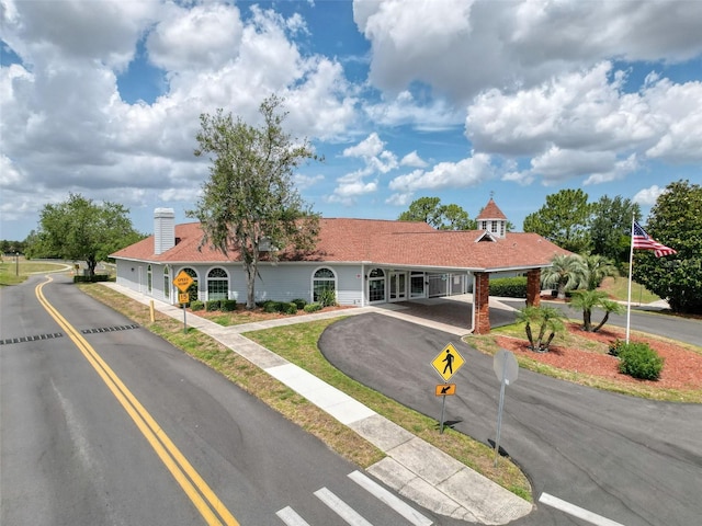 13248 Linzia Ln, Spring Hill, FL 34609 - ranch-style house with asphalt driveway