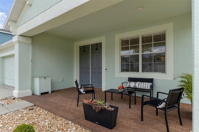 4215 Maplehurst Way, Spring Hill, FL 34609 - view of patio / terrace featuring outdoor lounge area