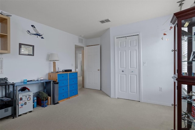 4215 Maplehurst Way, Spring Hill, FL 34609 - bedroom featuring carpet flooring and a closet