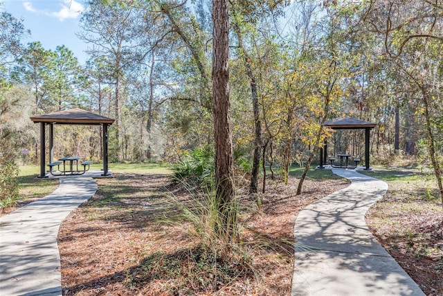 4215 Maplehurst Way, Spring Hill, FL 34609 - view of home's community featuring a gazebo