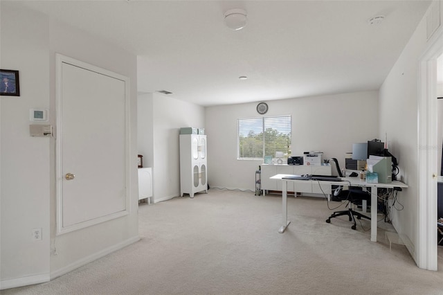 4215 Maplehurst Way, Spring Hill, FL 34609 - carpeted home office featuring baseboards
