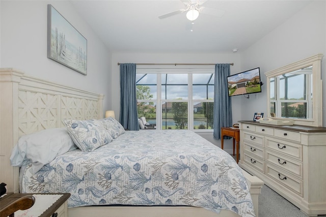 3051 Francoa Dr, Odessa, FL 33556 - bedroom with a ceiling fan